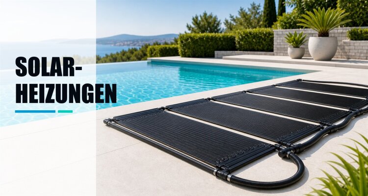 Solarheizungen
Solarheizungen für Pools nutzen...