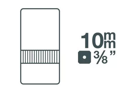 Steckschlüsseleinsätze 10 mm (3/8")...