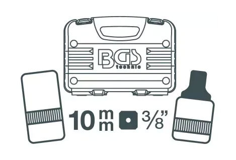 Steckschlüsselsatz 10 mm (3/8")...