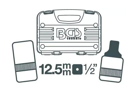 Steckschlüsselsatz 12,5 mm (1/2")...