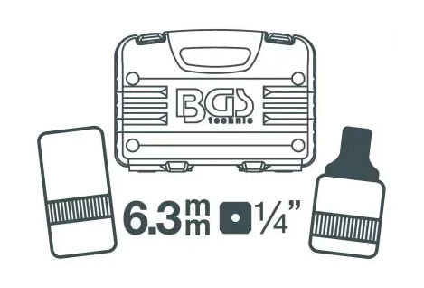 Steckschlüsselsatz 6,3 mm (1/4")...
