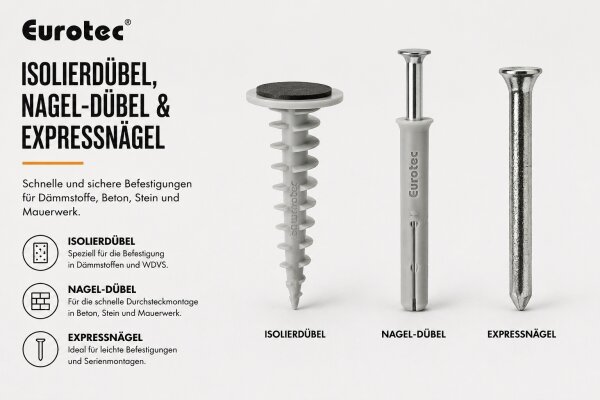 Isolierd&uuml;bel, Nagel-D&uuml;bel &amp;...