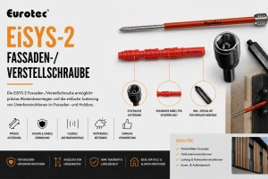 EiSYS-2 Fassaden-/Verstellschraube