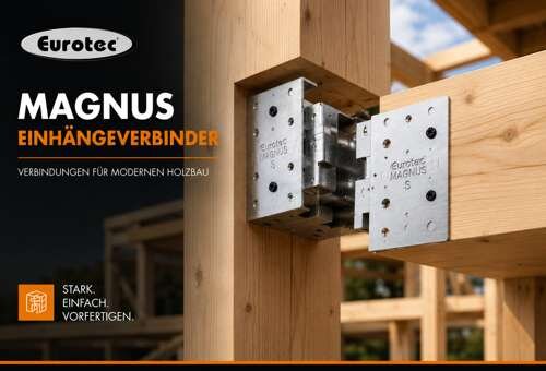 Eurotec Magnus Einhängeverbinder
Die Eurotec...