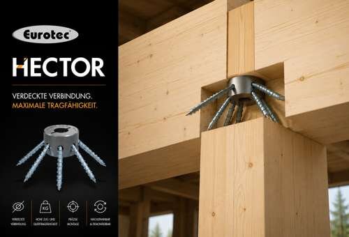 Eurotec Hector Holzverbinder
Die Eurotec Hector...