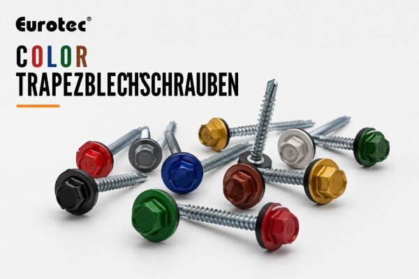 Color Trapezblechschrauben