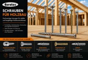 Schrauben für Holz