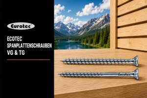 EcoTec Spanplattenschrauben blau verz. SK