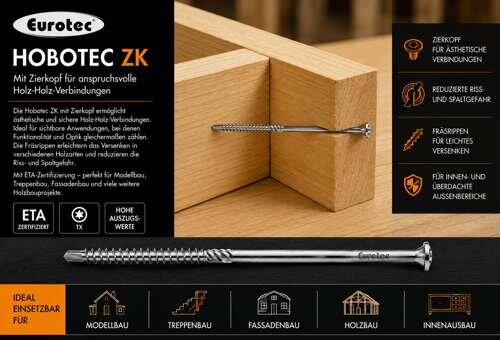 Hobotec ZK verz. und vermessingt