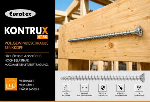KonstruX ST SK Vollgewindeschraube