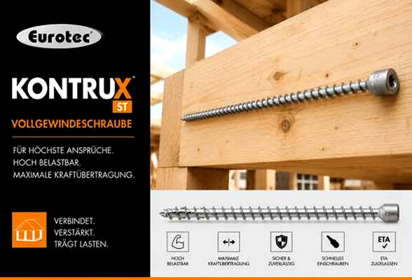 KonstruX ST Vollgewindeschraube