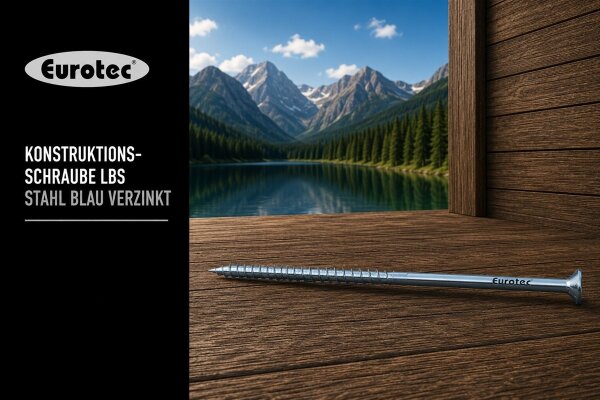 Konstruktionsschraube LBS blau verz.  SK
