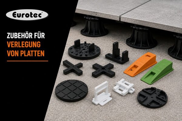 Zubehör für Verlegung von Platten