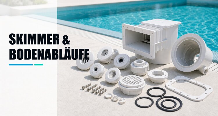 Skimmer &amp; Bodenabläufe
Skimmer und...