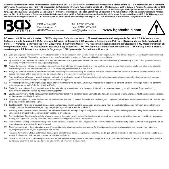 Gewindeschneid-Satz | M3 - M12 | 32-tlg.