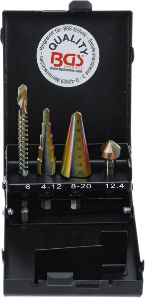 Multi-Bohrer-Satz | HSS-G | 4-tlg.