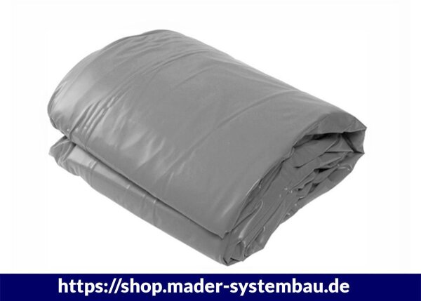 OKU Poolfolie  rund Ø 3,00 x 0,9 m grau überlappend Folienstärke 0,4 mm Folienhöhe 1,0 m