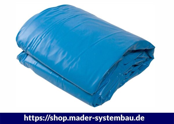 OKU Poolfolie rund Ø 3,50 x 0,9 m blau überlappend Folienstärke 0,25 mm Folienhöhe 1,0 m