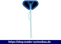 OKU Poolfolie rund Ø 4,00 x 0,9 m blau...
