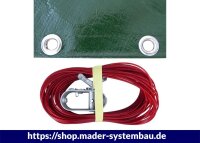 OKU Winterabdeckplanen für Becken oval 6,10 m x 3,75...