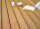 Diele Thermo-Kiefer mit Nut, gebürstet 26 × 140 × 3000 mm