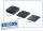 Karle & Rubner Basedeck Gummipad 70x70x8 mm VE: 24 Stk.