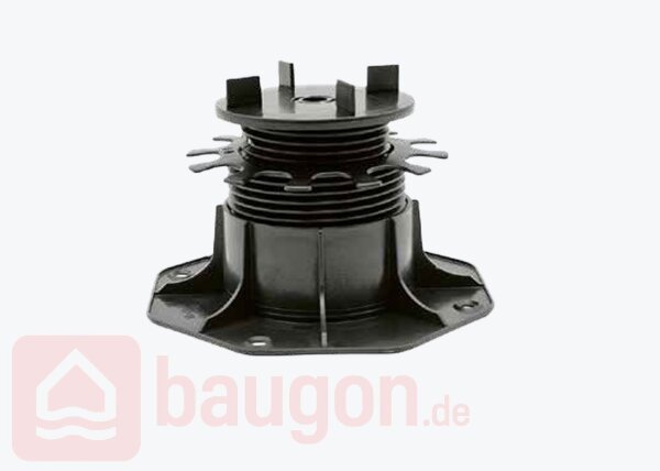 Karle & Rubner Terrassenlager mit Fugenkreuz 65-155 mm Karton (32 Stk.)