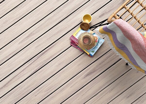 Diele WPC 140 hellbeige 21 × 140 × 5000 mm