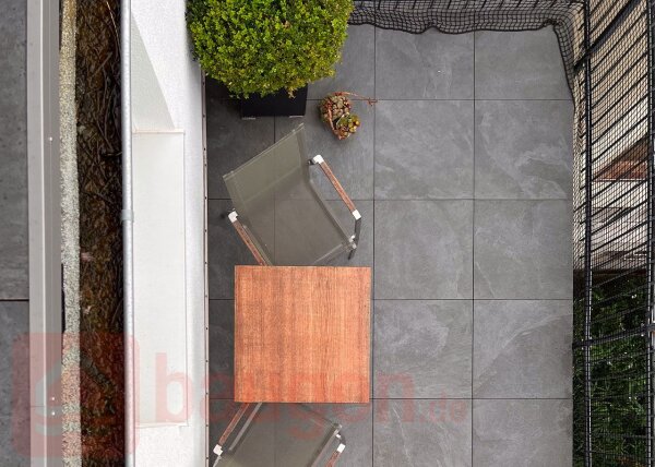 Keramikplatte Ardesia anthrazit 598 × 598 × 20 mm