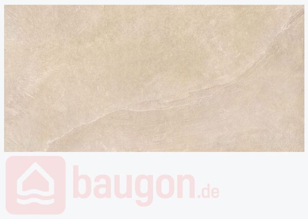 Keramikplatte Ardesia beige 448 × 898 × 20 mm