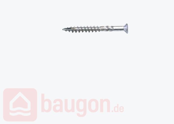 Karle & RubnerTerrassenschraube für HOLZ-UK Ø 5,5 mm 5,5 mm x 50 mm, A4, 100 Stk.