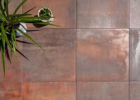 Keramikplatte Blaze corten595 × 595 × 20 mm
