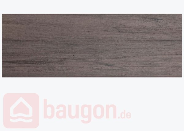 Diele WPC 136 Pro steingrau 24 x 136 x 4880 mm