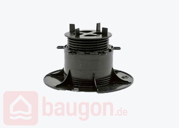 Karle & Rubner Terrassenlager BREVIO mit Fugenkreuz 70 - 130 mm Karton VE: 40 Stk.