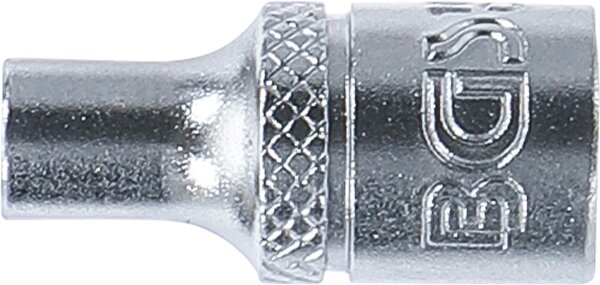 Steckschlüssel-Einsatz Gear Lock | Antrieb Innenvierkant 6,3 mm (1/4") | SW 4 mm
