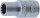 Steckschlüssel-Einsatz Gear Lock | Antrieb Innenvierkant 6,3 mm (1/4") | SW 6 mm