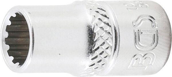 Steckschlüssel-Einsatz Gear Lock | Antrieb Innenvierkant 6,3 mm (1/4") | SW 7 mm