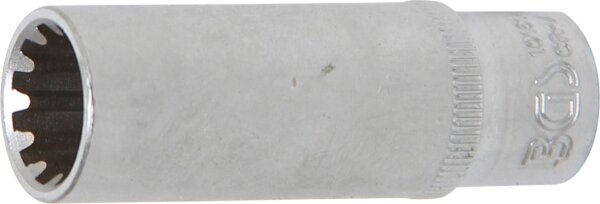Steckschlüssel-Einsatz Gear Lock, tief | Antrieb Innenvierkant 6,3 mm (1/4") | SW 11 mm