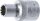 Steckschlüssel-Einsatz Gear Lock | Antrieb Innenvierkant 12,5 mm (1/2") | SW 9 mm