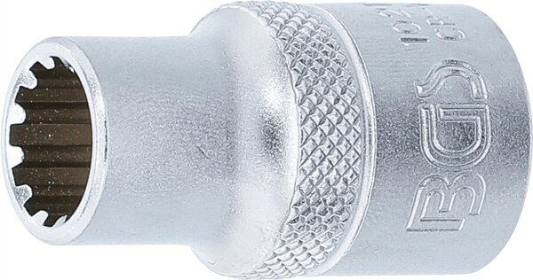 Steckschlüssel-Einsatz Gear Lock | Antrieb Innenvierkant 12,5 mm (1/2") | SW 11 mm