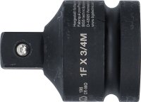 Kraft-Steckschlüssel-Adapter | Innenvierkant 25 mm (1") - Außenvierkant 20 mm (3/4")