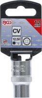 Steckschlüssel-Einsatz Gear Lock | Antrieb Innenvierkant 12,5 mm (1/2") | SW 12 mm