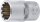 Steckschlüssel-Einsatz Gear Lock | Antrieb Innenvierkant 12,5 mm (1/2") | SW 16 mm
