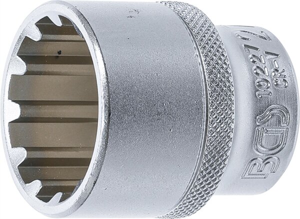 Steckschlüssel-Einsatz Gear Lock | Antrieb Innenvierkant 12,5 mm (1/2") | SW 27 mm