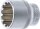 Steckschlüssel-Einsatz Gear Lock | Antrieb Innenvierkant 12,5 mm (1/2") | SW 27 mm