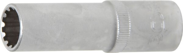 Steckschlüssel-Einsatz Gear Lock, tief | Antrieb Innenvierkant 12,5 mm (1/2") | SW 14 mm