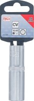 Steckschlüssel-Einsatz Gear Lock, tief | Antrieb Innenvierkant 12,5 mm (1/2") | SW 16 mm