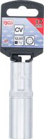 Steckschlüssel-Einsatz Gear Lock, tief | Antrieb Innenvierkant 12,5 mm (1/2") | SW 17 mm