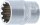 Steckschlüssel-Einsatz Gear Lock | Antrieb Innenvierkant 10 mm (3/8") | SW 15 mm