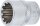 Steckschlüssel-Einsatz Gear Lock | Antrieb Innenvierkant 10 mm (3/8") | SW 16 mm